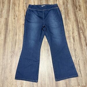 We The Free In My Feelings Cropped Slim Flare Pull On Pants Women's L Stretchy